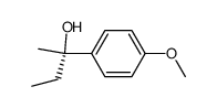 (S)-2-(4-methoxyphenyl)-2-butanol Structure