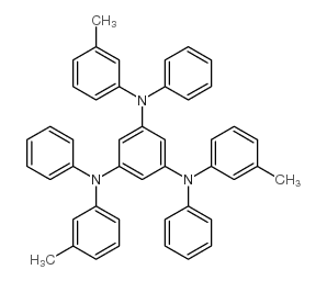1,3,5-三[(3-甲基苯基)苯氨基]苯结构式