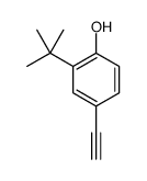 2-tert-butyl-4-ethynylphenol Structure