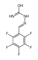 [(2,3,4,5,6-pentafluorophenyl)methylideneamino]urea结构式