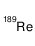 rhenium-188 Structure