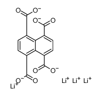 tetralithium 1,4,5,8-naphthalenetetracarboxylate结构式