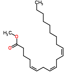 Methyl (5Z,8Z,11Z)-5,8,11-icosatrienoate Structure
