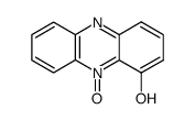 1-Phenazinol 10-oxide结构式