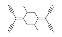 bis(dicyanomethylene)-2,5-dimethylcyclohexane结构式