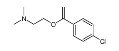 2-((1-(4-chlorophenyl)vinyl)oxy)-N,N-dimethylethan-1-amine Structure