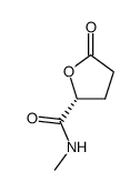 2-Furancarboxamide,tetrahydro-N-methyl-5-oxo-,(2R)-(9CI)结构式
