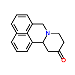 1-Benzyl-2-phenyl-4-piperidinone Structure