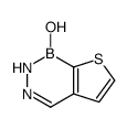 1-hydroxy-2H-thieno[2,3-d]diazaborinine结构式