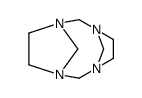 1,3,6,8-tetraazatricyclo[6.2.1.13,6]dodecane, stereoisomer structure