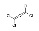 1,1,3,3-tetrachloropropa-1,2-diene Structure