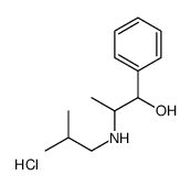 (1-hydroxy-1-phenylpropan-2-yl)-(2-methylpropyl)azanium,chloride结构式