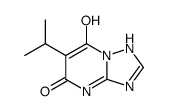 7-hydroxy-6-propan-2-yl-1H-[1,2,4]triazolo[1,5-a]pyrimidin-5-one Structure