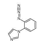 1-(2-azidophenyl)-1H-imidazole Structure