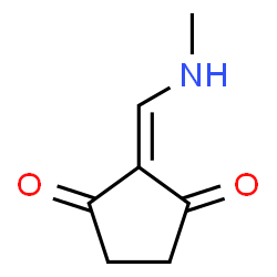 1,3-Cyclopentanedione, 2-[(methylamino)methylene]- (9CI)结构式
