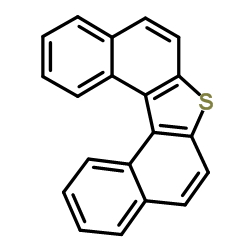 Dinaphtho(2,1-b:1',2'-d)thiophene Structure