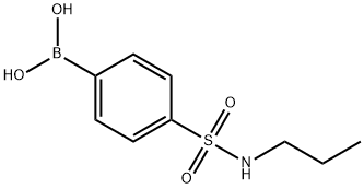 [4-[(propylamino)sulfonyl]phenyl]Boronic acid Structure