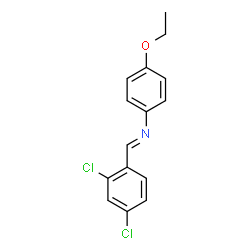 N-(2,4-dichlorobenzylidene)-4-ethoxyaniline picture