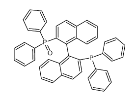 2-(diphenylphosphinyl)-2'-(diphenylphosphanyl)-1,1'-binaphthalene Structure