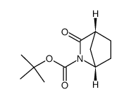 Tert-Butyl (1S)-3-Oxo-2-Azabicyclo[2.2.1]Heptane-2-Carboxylate Structure