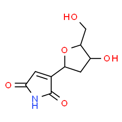 1H-Pyrrole-2,5-dione, 3-(2-deoxypentofuranosyl)- (9CI) picture