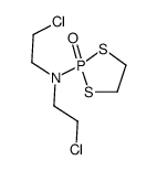 N,N-bis(2-chloroethyl)-2-oxo-1,3,2λ5-dithiaphospholan-2-amine Structure