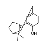 4-[(3,3-dimethyl-2-bicyclo[2.2.1]heptanyl)methyl]-2-methoxyphenol Structure