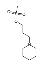 3-(piperidin-1-yl)propyl methanesulfonate Structure