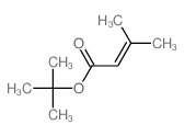 2-Butenoic acid,3-methyl-, 1,1-dimethylethyl ester picture