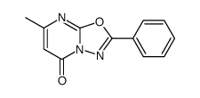 7-methyl-2-phenyl-[1,3,4]oxadiazolo[3,2-a]pyrimidin-5-one结构式