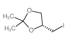 (R)-4-(碘甲基)-2,2-二甲基-1,3-二氧环戊烷结构式