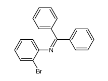 Benzenamine, 2-bromo-N-(diphenylmethylene)- picture