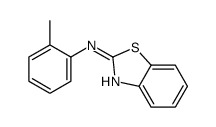 BENZOTHIAZOL-2-YL-O-TOLYL-AMINE structure