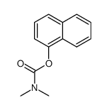 1-Naphthyl N,N-dimethylcarbamate结构式