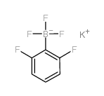 potassium 2,6-difluorophenyltrifouorobo& Structure