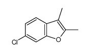 6-chloro-2,3-dimethyl-1-benzofuran Structure