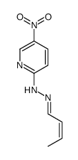 N-[(E)-[(E)-but-2-enylidene]amino]-5-nitropyridin-2-amine结构式