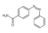 4-phenyldiazenylbenzamide Structure