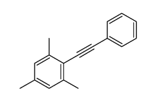 1,3,5-trimethyl-2-(2-phenylethynyl)benzene结构式