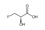 (R)-3-fluorolactic acid结构式