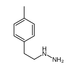 2-(4-methylphenyl)ethylhydrazine Structure