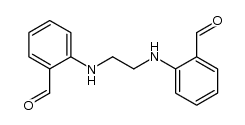 2,2′-(ethane-1,2-diildiamine)bisbenzaldehyde Structure