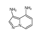 Pyrazolo[1,5-a]pyridine-3,4-diamine (9CI) structure