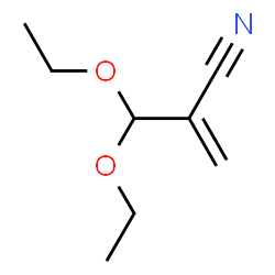 2-(Diethoxymethyl)acrylonitrile结构式