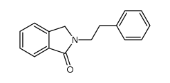 N-(2-Phenylethyl)-2,3-dihydro-1H-isoindol-1-on Structure