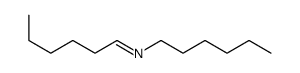 N-hexylhexan-1-imine Structure