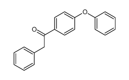 1-(4-phenoxyphenyl)-2-phenylethanone结构式