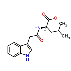 N-(3-吲哚基乙酰基)-L-亮氨酸图片