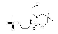 3-(2-chloroethyl)-5,5-dimethyl-N-(2-methylsulfonyloxyethyl)-2-oxo-1-ox a-3-aza-2$l^{5}-phosphacyclohexan-2-amine picture