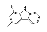 1-bromo-3-methyl-9H-carbazole结构式